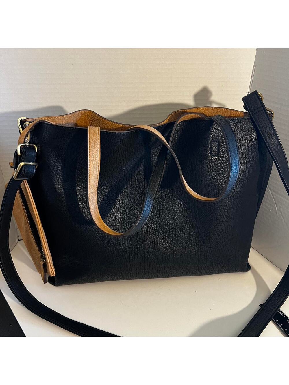 Street level reversible black and tan